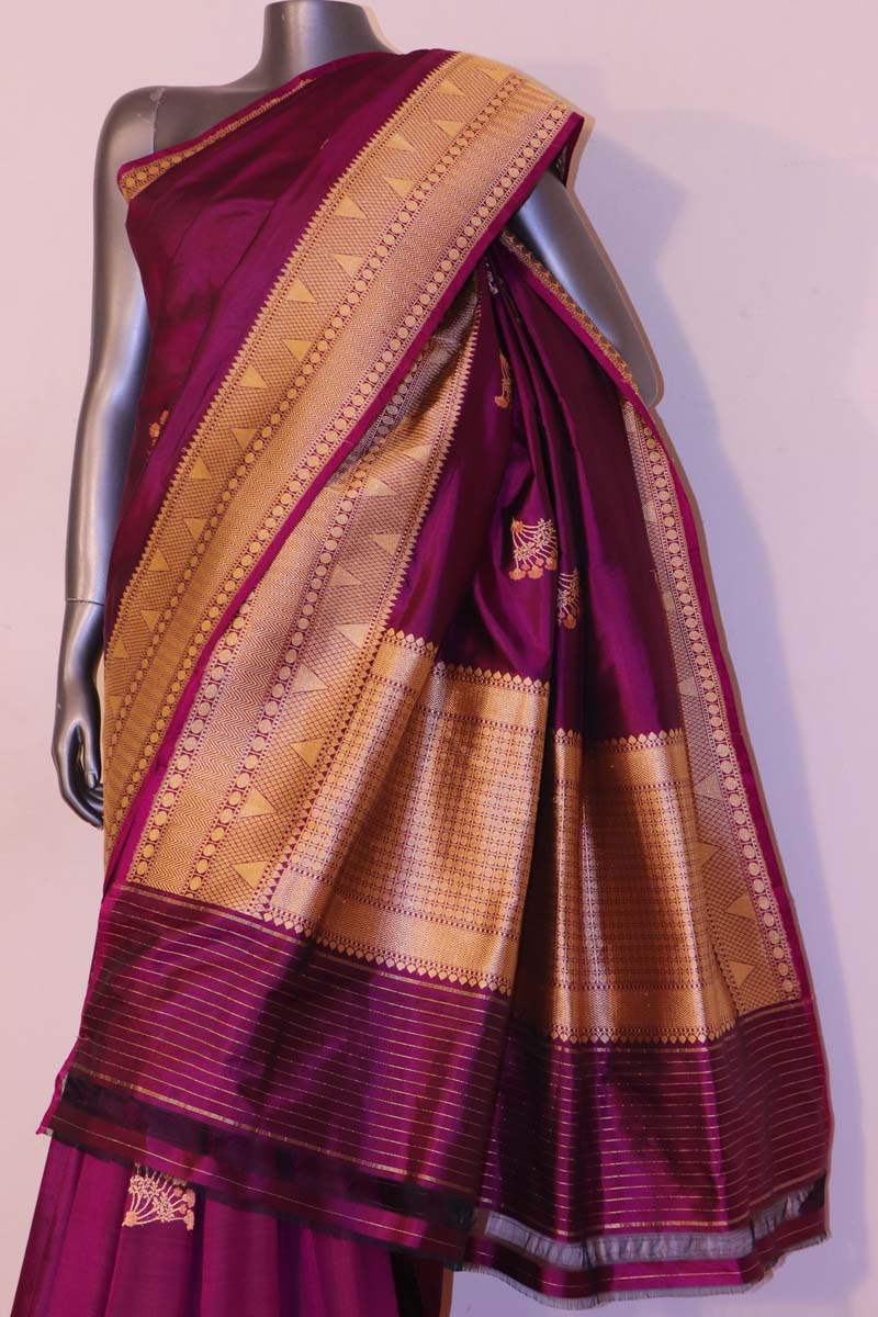 Designer & Exclusive Handloom Banarasi Silk Saree AG206825